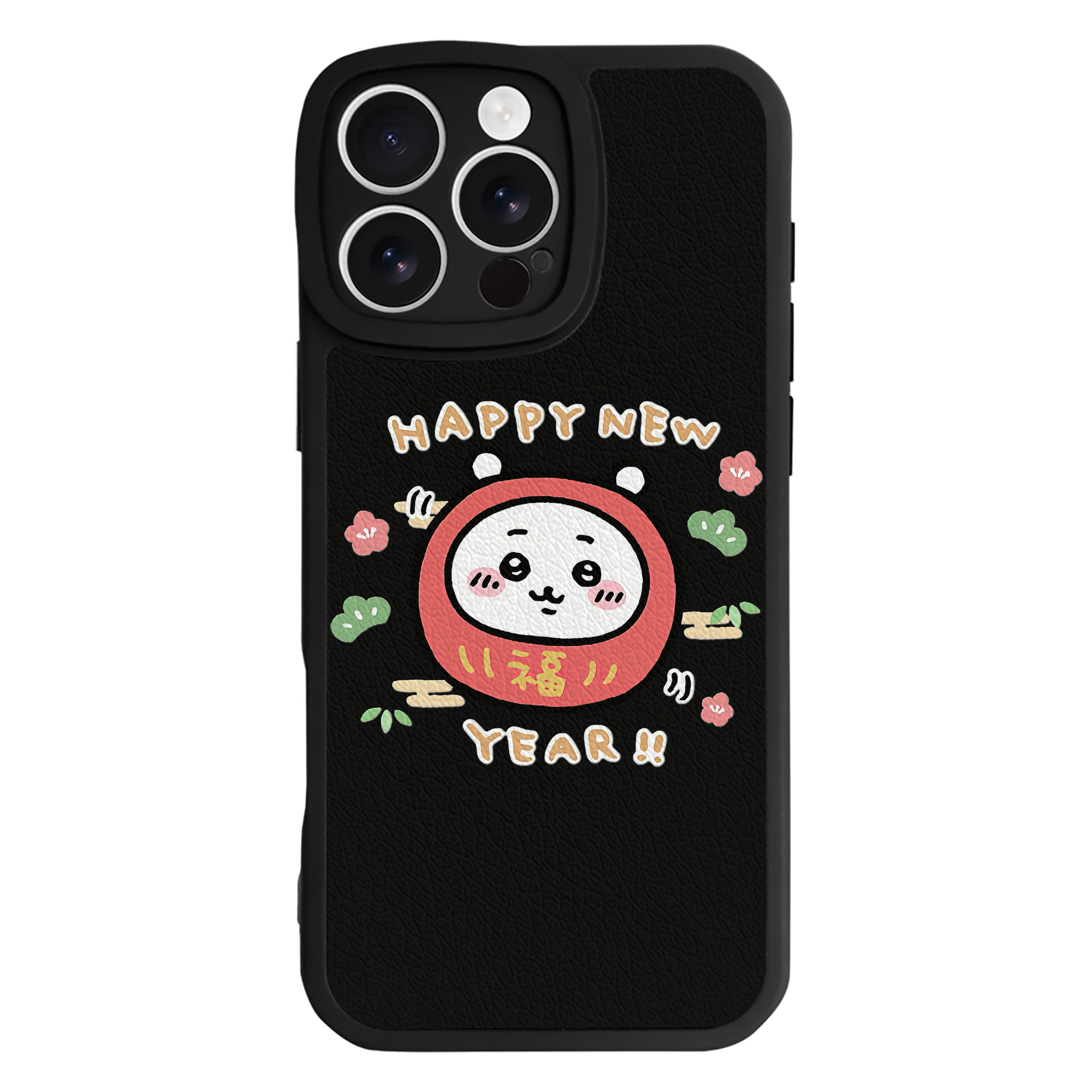 （画像用） ちいかわ ちいかわ Chii-kawa chiikawa 【iPhone 16シリーズ対応】シリコンスマホケース（レザー調） 材質：シリコン